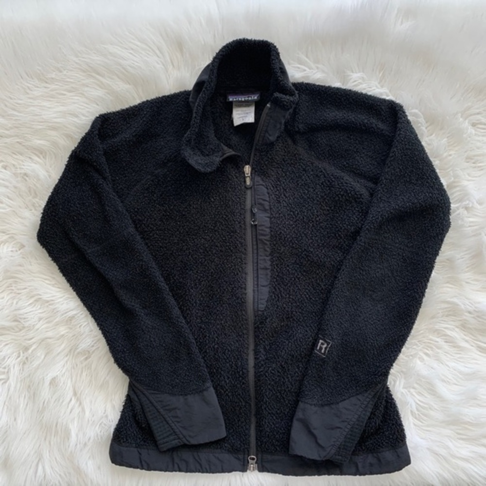 Black Patagonia full zip jacket size small